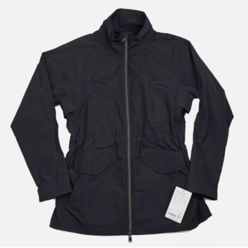 NWT ATHLETA Westerly Jacket Women Size Small Black